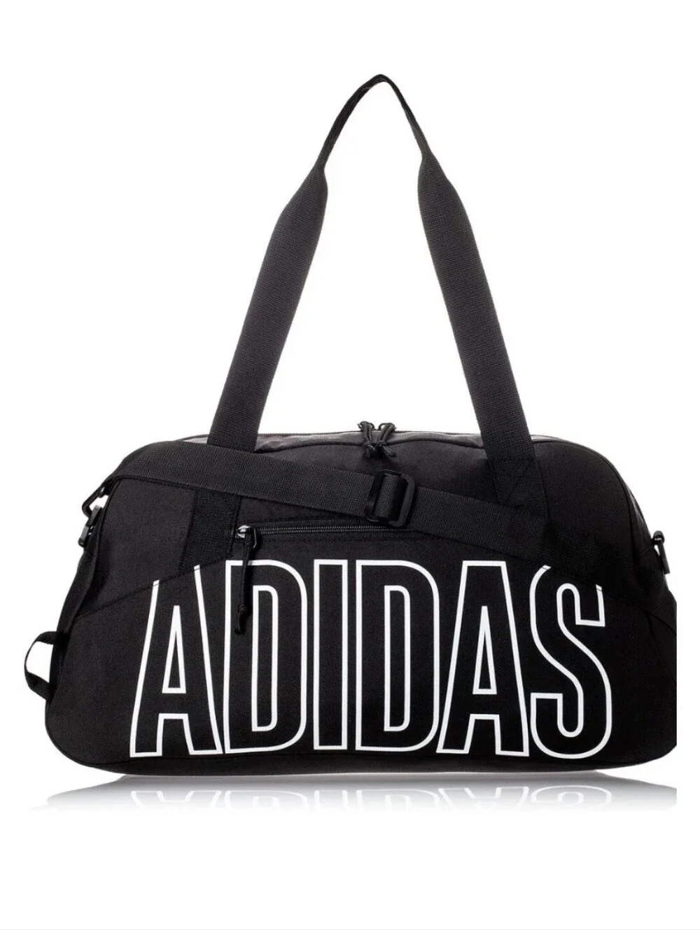 NWT Adidas Graphic Unisex Duffel Bag Gym Dual Strap & Handles Recycled Polyester